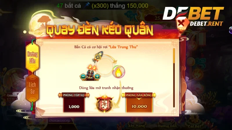 Cơ hội để bet thủ làm giàu nhanh chỉ có ở vua bắn cá debet