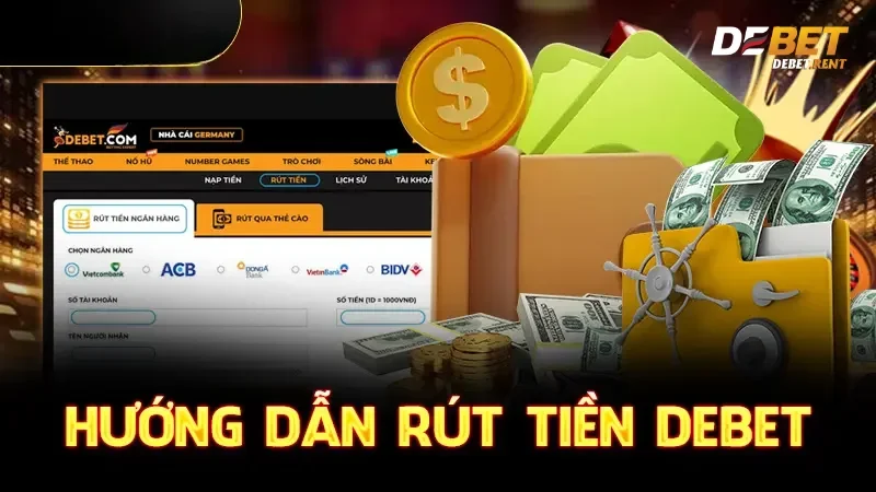 Hướng dẫn rút tiền Debet cho người mới