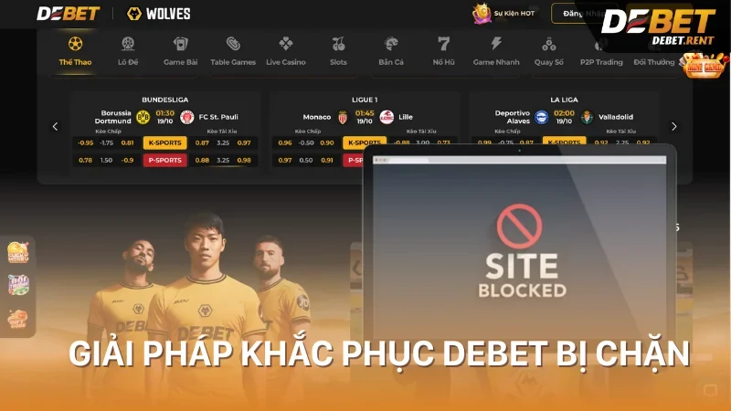 khắc phục lỗi debet bị chặn