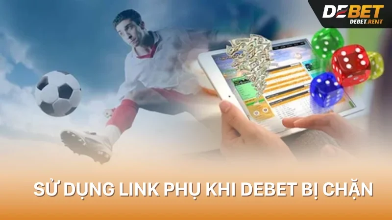 sử dụng link phụ khi debet bị chặn