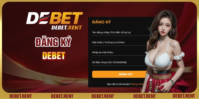 Đăng ký và khám phá thế giới game tại Debet